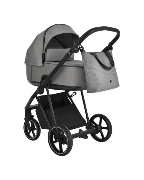 Коляска 3 в 1 Roan Sol, Cloud Grey (Серый)