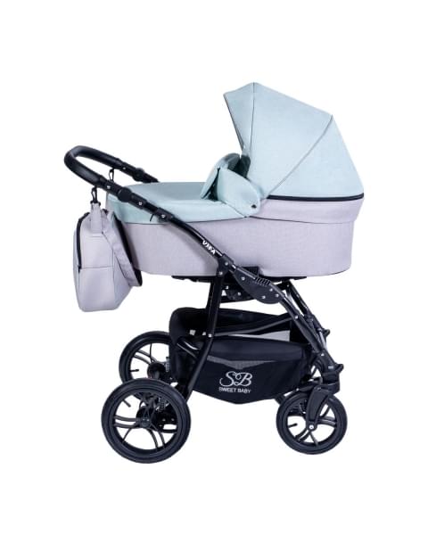 Коляска 3 в 1 Sweet Baby Vita, Turquois (Бирюзовый)