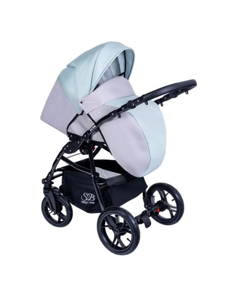 Коляска 3 в 1 Sweet Baby Vita, Turquois (Бирюзовый)
