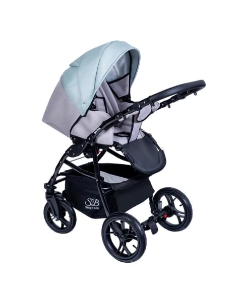 Коляска 3 в 1 Sweet Baby Vita, Turquois (Бирюзовый)