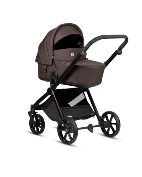 Коляска 3 в 1 Tutis Mio 3+ NEW Essential, Coffee Brown (024)