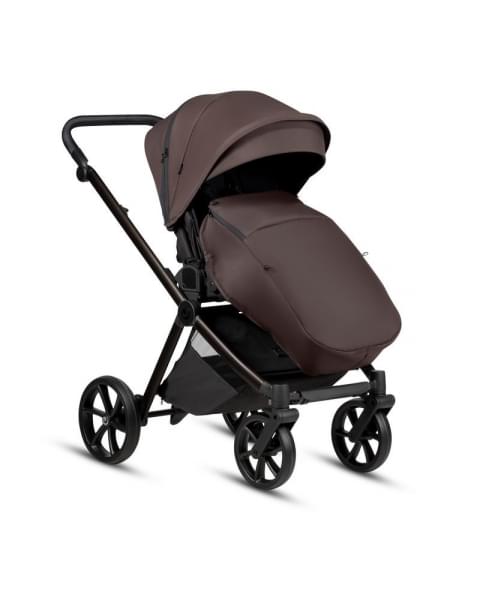 Коляска 3 в 1 Tutis Mio 3+ NEW Essential, Coffee Brown (024)