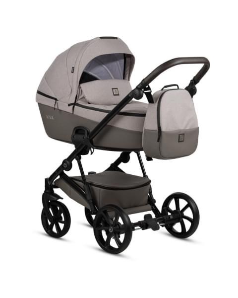 Коляска детская 3 в 1 Tutis Viva 5+ Essential, Warm Grey (068)