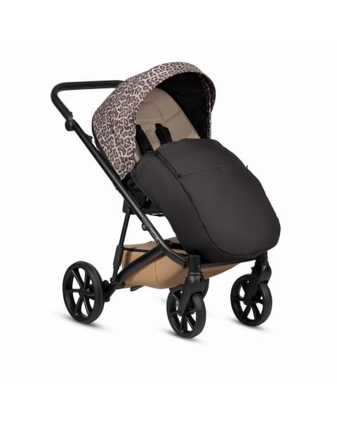 Коляска 3 в 1 Tutis Viva 6+ Leather Wild Elegance, Savannah Brwon (323)