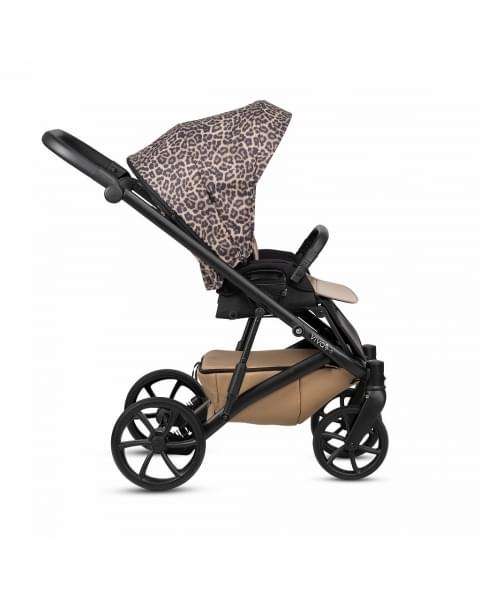 Коляска 3 в 1 Tutis Viva 6+ Leather Wild Elegance, Savannah Brwon (323)