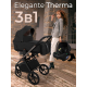 Коляска Sweet Baby 3в1 SBL Elegante Therma Black