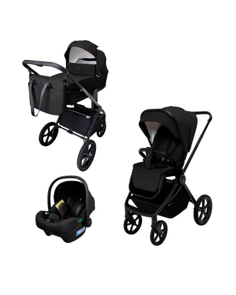 Коляска Sweet Baby 3в1 SBL Elegante Therma Black