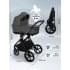 Коляска Sweet Baby 3в1 SBL Elegante Therma Dark Grey