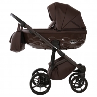 Коляска Adamex Chantal Pro Natura 2 в 1 - CN-17-COFFEE