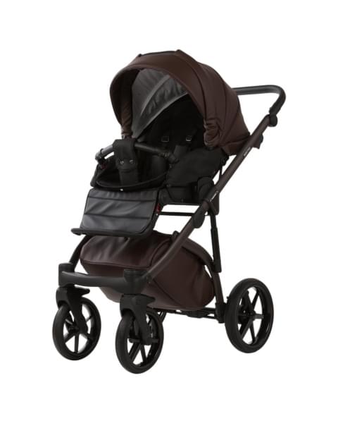 Коляска Adamex Chantal Pro Natura 2 в 1 - CN-17-COFFEE