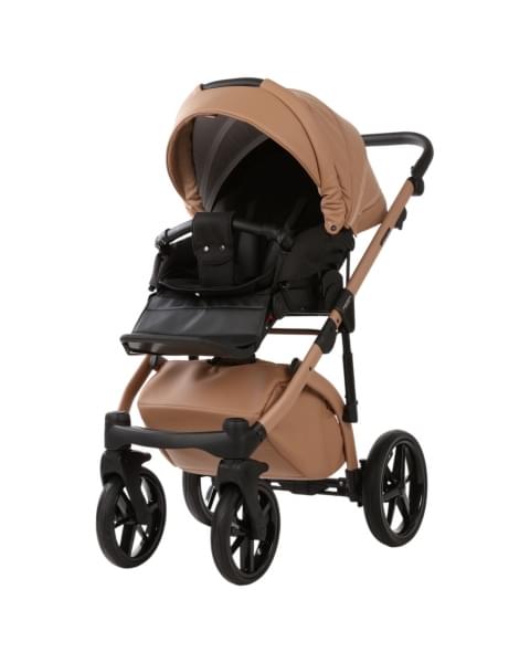 Коляска Adamex Chantal Pro Natura 2 в 1 - CN-5-CAMEL