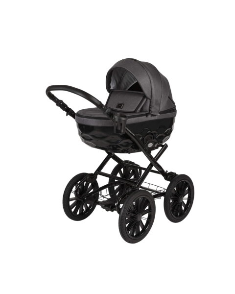 Детская коляска Adamex Chantal Retro 2 в 1 C-TK66A (Т.СЕРАЯ)