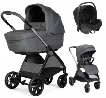 Коляска Chicco Bellagio 3 в 1 с автокреслом Kory Essential I-size Black Satin