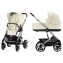 Коляска Cybex Talos S Lux TPE complete 2 в 1 Seashell Beige с дождевиками
