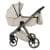 Коляска 2 в 1 Pituso Sole Кожа Latte