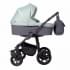 Коляска для двойни 2 в 1 Indigo Charlotte Sity Duo, Cs 02 (Темно-серый + Шалфей)
