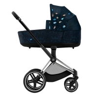Коляска для новорожденных Cybex Priam IV 1 В 1 Jewels of Nature/Chrome Black