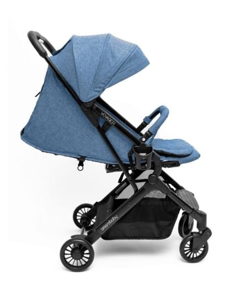Коляска прогулочная Amarobaby Voyager, Синий