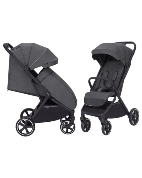 Коляска прогулочная Carrello Corsa CRL-5518, Solid Grey (Серый)
