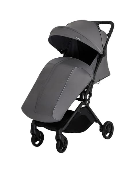 Коляска прогулочная Pituso Pera PU, Grey Taupe (Серый)