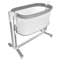 Колыбель Pituso Denia на колёсах 3 в 1 PD-C03-Grey