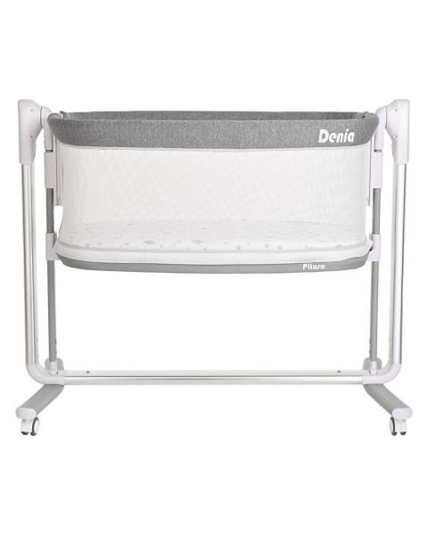 Колыбель Pituso Denia на колёсах 3 в 1 PD-C03-Grey