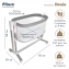 Колыбель Pituso Denia на колёсах 3 в 1 PD-C03-Grey