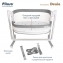 Колыбель Pituso Denia на колёсах 3 в 1 PD-C03-Grey