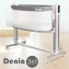 Колыбель Pituso Denia на колёсах 3 в 1 PD-C03-Grey