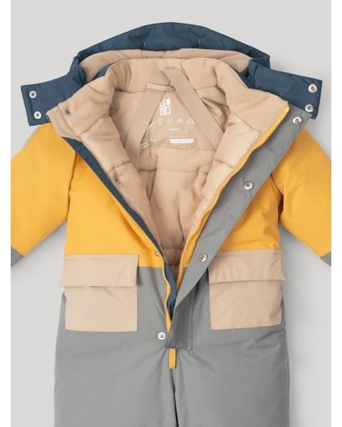Комбинезон Leokid Color Block, Yellow Mellow (Желтый)