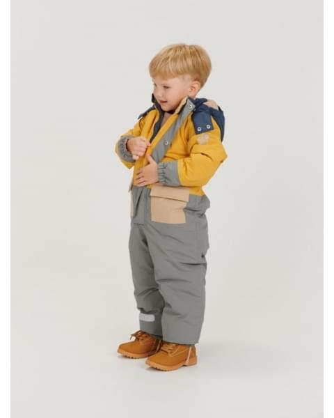 Комбинезон Leokid Color Block, Yellow Mellow (Желтый)
