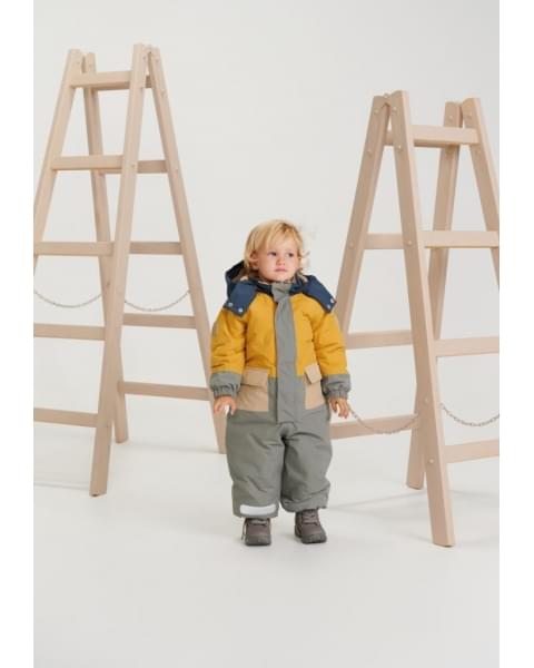 Комбинезон Leokid Color Block, Yellow Mellow (Желтый)