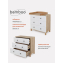 Комод пеленальный Rant Bamboo 800/3 Cloud white