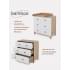 Комод пеленальный Rant Bamboo 800/3 Cloud white