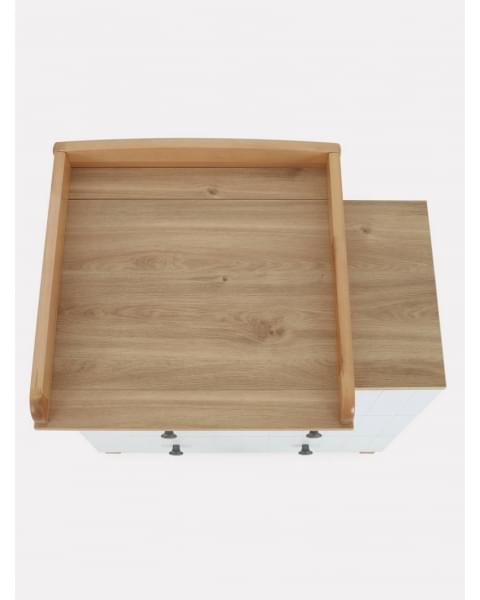 Комод пеленальный Rant Bamboo 800/3 Cloud white
