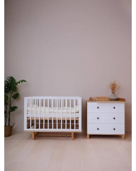 Комод пеленальный Rant Bamboo 800/3 Cloud white