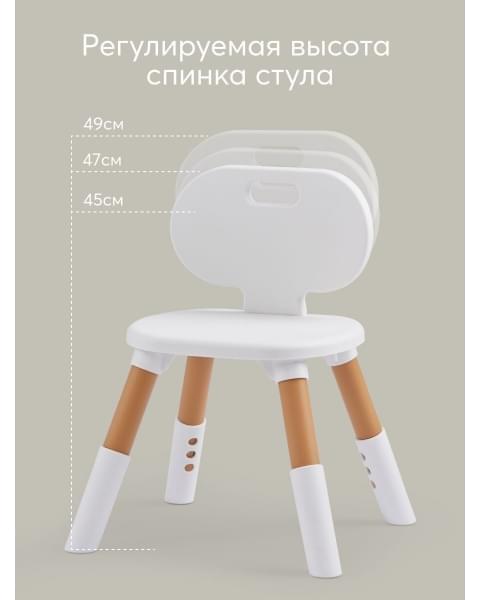 Комплект детской мебели LITEN: стол и стул от Happy Baby