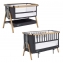 Кровать-трансформер приставная Tutti Bambini CoZee XL 120*60 см Oak/Liquorice 211209/3581 купить в Москве на официальном сайте | Цена, каталог