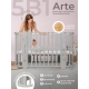 Кровать детская 5 в 1 Sweet Baby Arte Серая/одуванчик