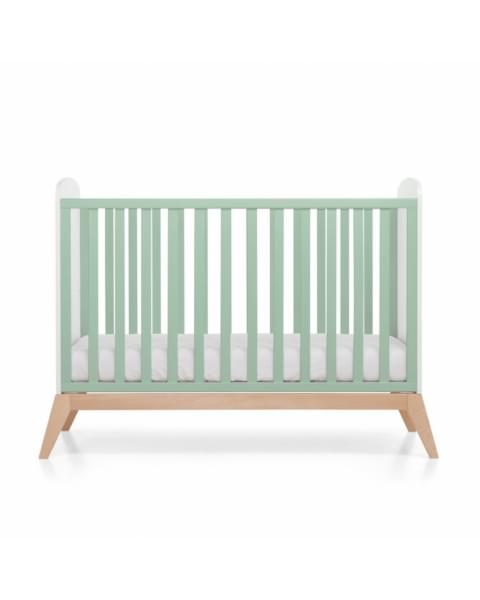 Кроватка детская из бука FOPPAPEDRETTI Bacio Menta 60х120