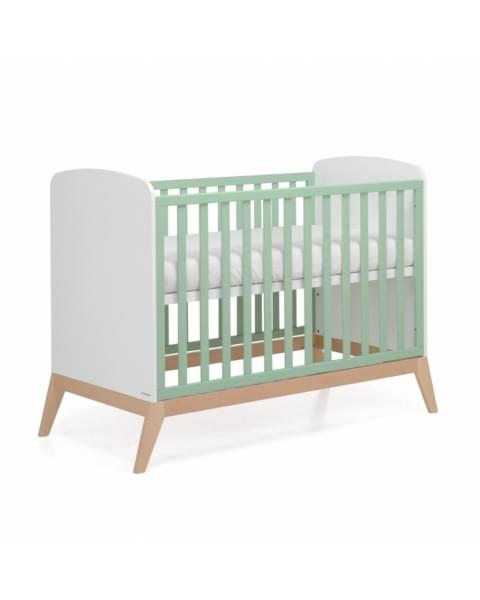 Кроватка детская из бука FOPPAPEDRETTI Bacio Menta 60х120