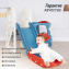 Игровой комплекс с горкой UNIX Kids Bus 171 см Red