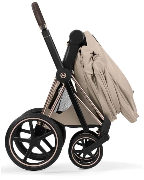 Коляска Cybex Priam V Rosegold Style Collection 2 в 1 Cozy Beige