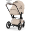 Коляска Cybex Priam V Rosegold Style Collection 2 в 1 Cozy Beige