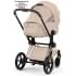 Коляска Cybex Priam V Rosegold Style Collection 2 в 1 Cozy Beige