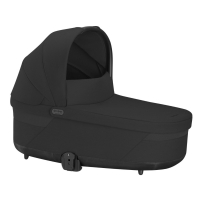 Люлька для прогулочной коляски Cybex Balios S Lux New 2023, Moon Black (Черный)