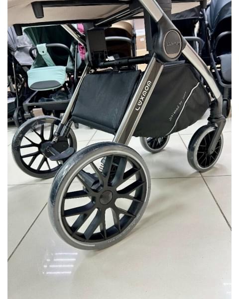 Модульная коляска 3в1 Luxmom 888X коричневый