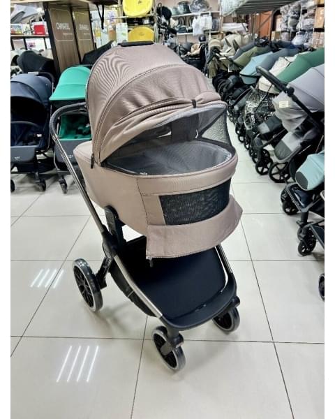 Модульная коляска 3в1 Luxmom 888X коричневый