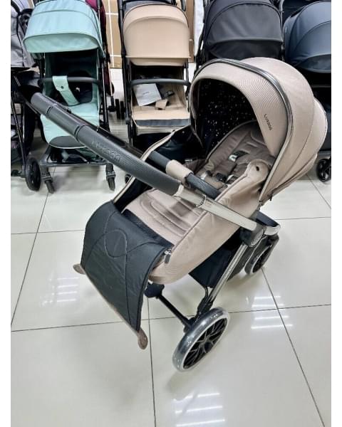 Модульная коляска 3в1 Luxmom 888X коричневый