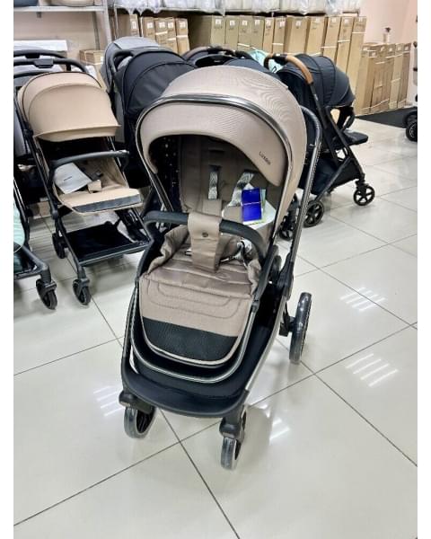 Модульная коляска 3в1 Luxmom 888X коричневый
